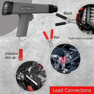 Digital Ignition Timing Light Gun for Automotive Repair