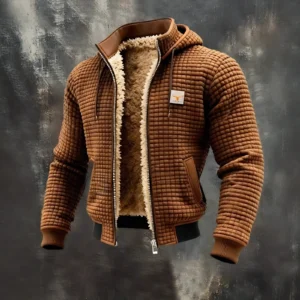 Fleece-Lined and Thickened Hooded Jackets