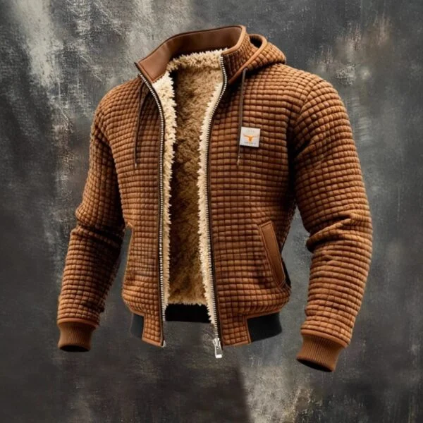 Fleece-Lined and Thickened Hooded Jackets
