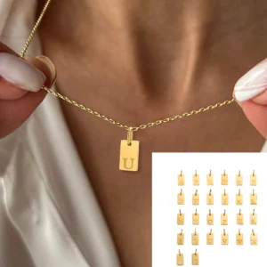 English Alphabet Pendant Accessories