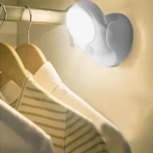 Wireless LED Spotlight Night Lamp 360 Degree Rotatable with