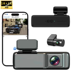 WiFi Dual-Lens Car Dash Camera