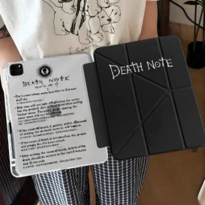 Clear iPad Case with Pencil Holder and Stand