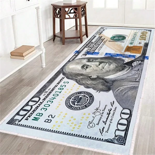 One Hundred Dollar Design Area Rug