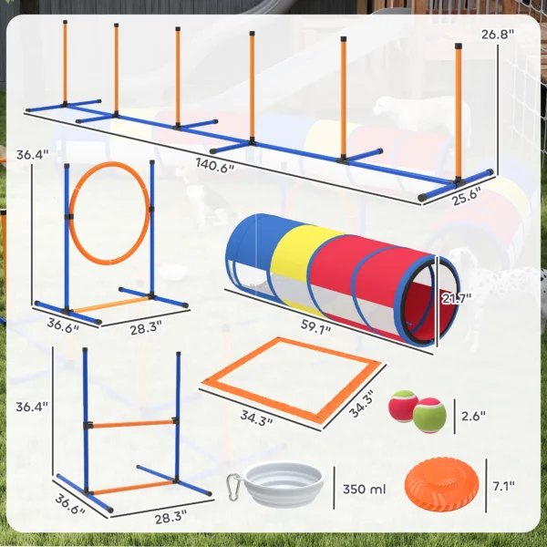 Dog Agility Training Equipment Ring
