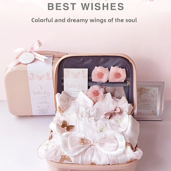 Baby Girl Butterfly Fairy Clothing Gift Set