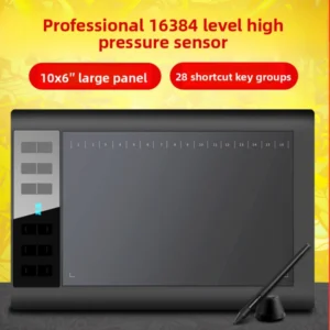 Digital Drawing Tablet with Stylus