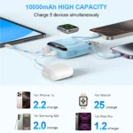Wireless Watch Power Bank with Fast Charging Cable