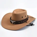 Artificial Suede Western Cowboy Hat