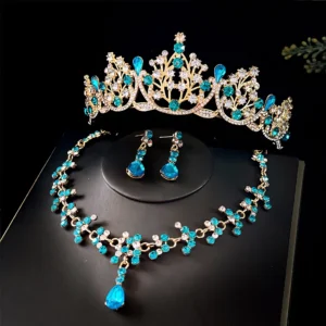 Bride Crown Jewelry Set Wedding Accessories