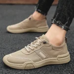 Men's Breathable Slip-On Canvas Sneakers