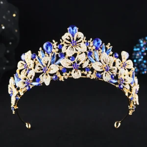 Rhinestone Princess Birthday Crown Bride Wedding Headpiece W