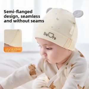Newborn Baby Soft Cotton Cap