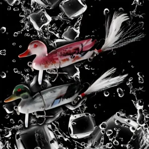 Multi-Section Duck Fishing Lure