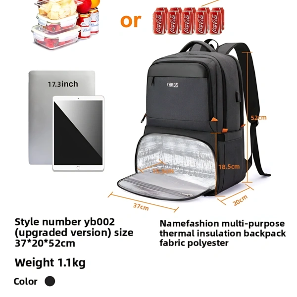 Insulated Waterproof School Backpack