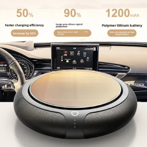 Solar Car Air Purifier with Aromatherapy Function