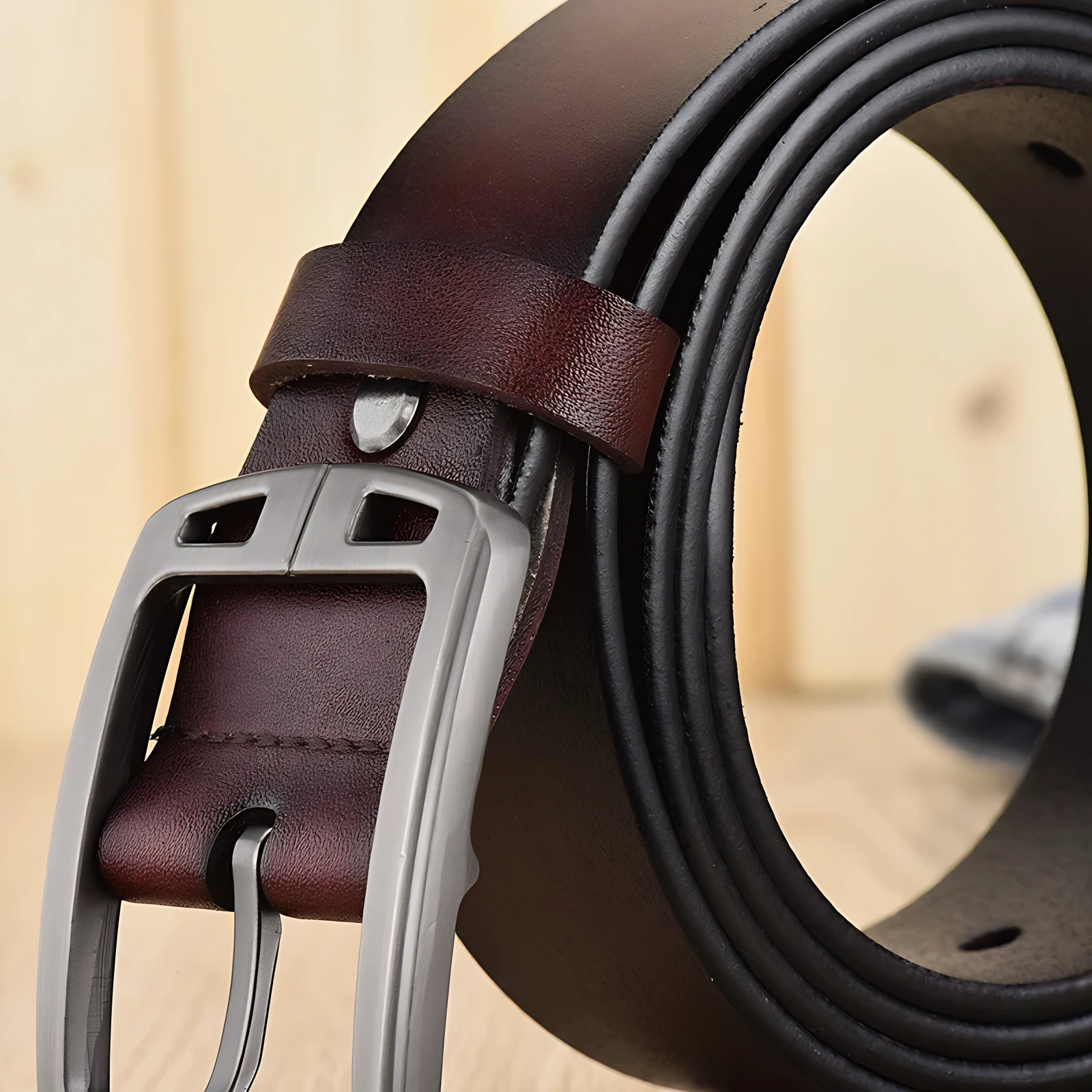 Business Wide Belt Men's Pants Belt