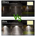 Solar Light 20 LEDs Outdoor PIR Motion Sensor Lights Waterpr