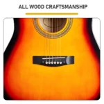 Sunset Dreadnought Acoustic Guitar