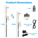 1 Set Multifunctional Electric Aquarium Gravel Kit Length