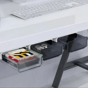 Invisible Storage Rack Desk Drawer Office Desktop Storage Bo