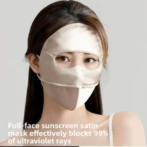 Full Face Uv Protection Silk Imitation