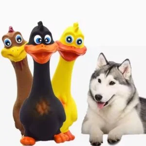 Latex Screaming Chicken Toys Eco Friendly