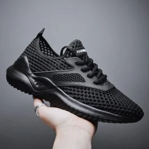 Men's Breathable Canvas Sneakers for Casual and Sports