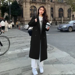 Commute Coat — Wool-Blend Outerwear