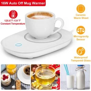 Coffee Mug Warmer Cup Auto Shut Off Pad