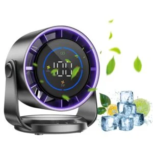 Desk Fan Battery Operated Wall Mounted Fan Rechargeable Mini