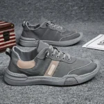 Men's Breathable Slip-On Canvas Sneakers