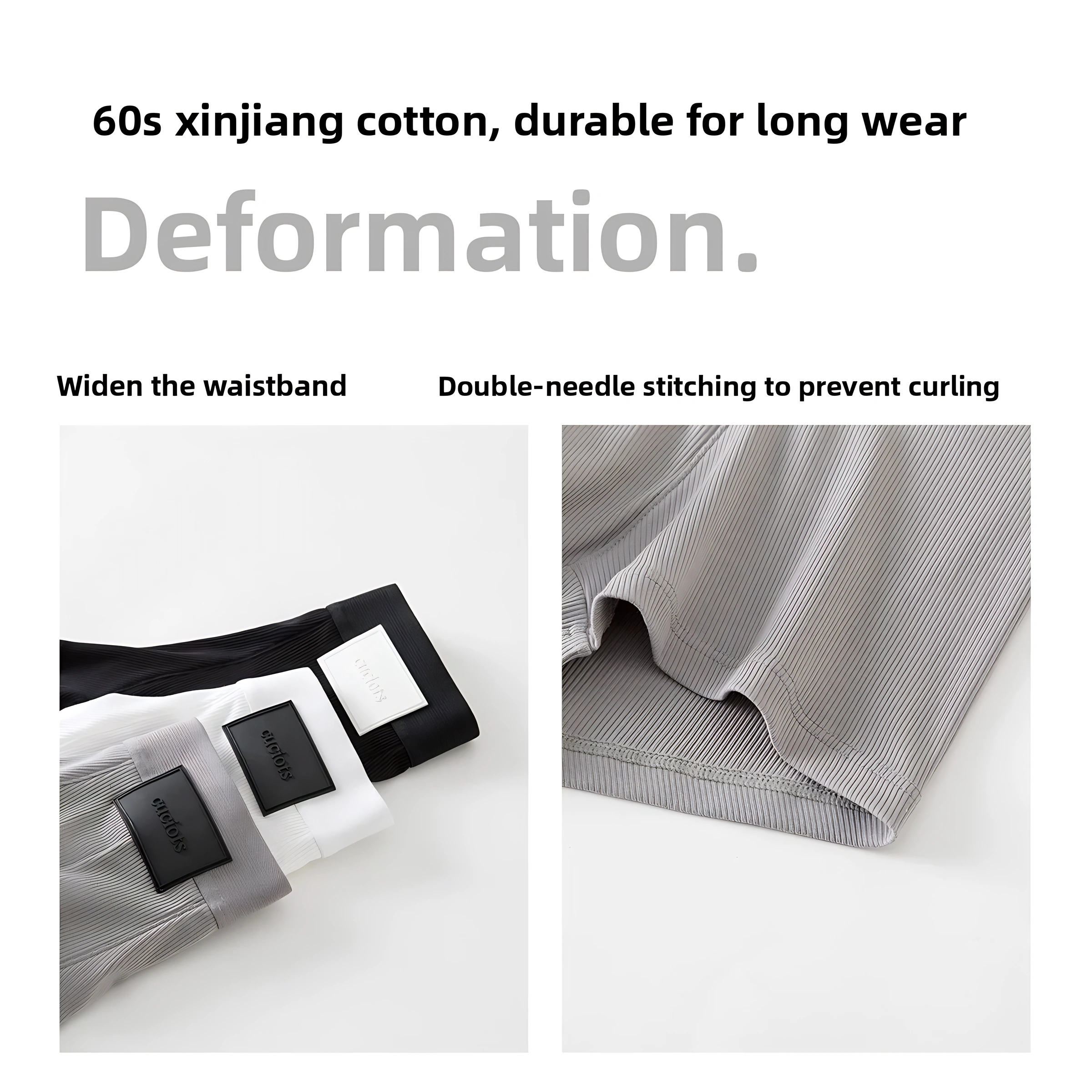 Cotton Men's Breathable Antibacterial Boxer
