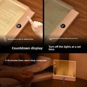 Adjustable Digital Tablet Reading Light with Timer
