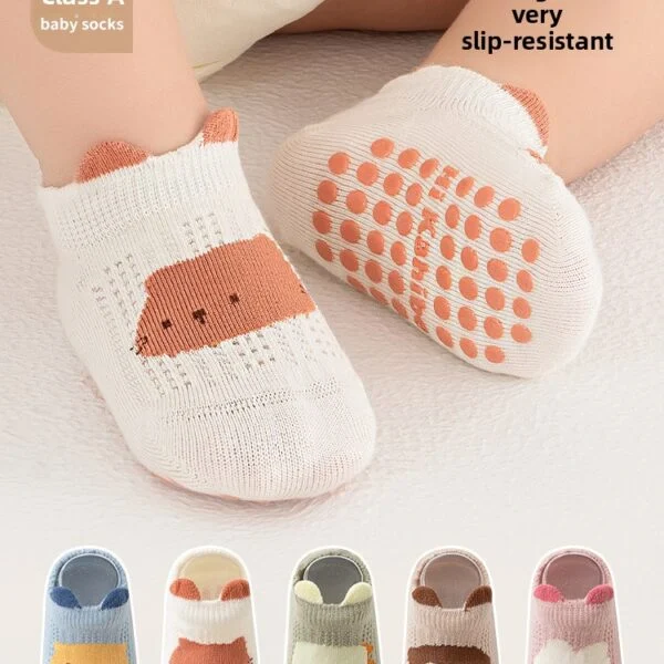 Cartoon Non-Slip Cotton Baby Socks