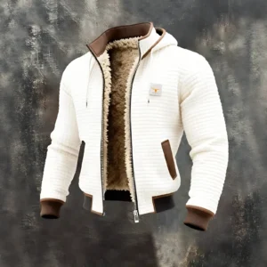 Fleece-Lined and Thickened Hooded Jackets