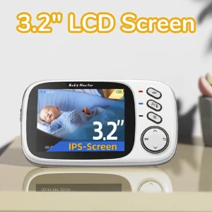 Wireless Baby Monitor with Night Vision for Elderly Care
