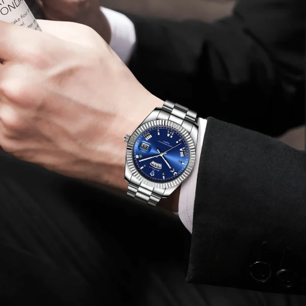 Gohuos Minimalist Men's Watch Week Date