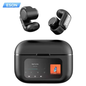 ANC Wireless Earbuds with LCD Touch Screen