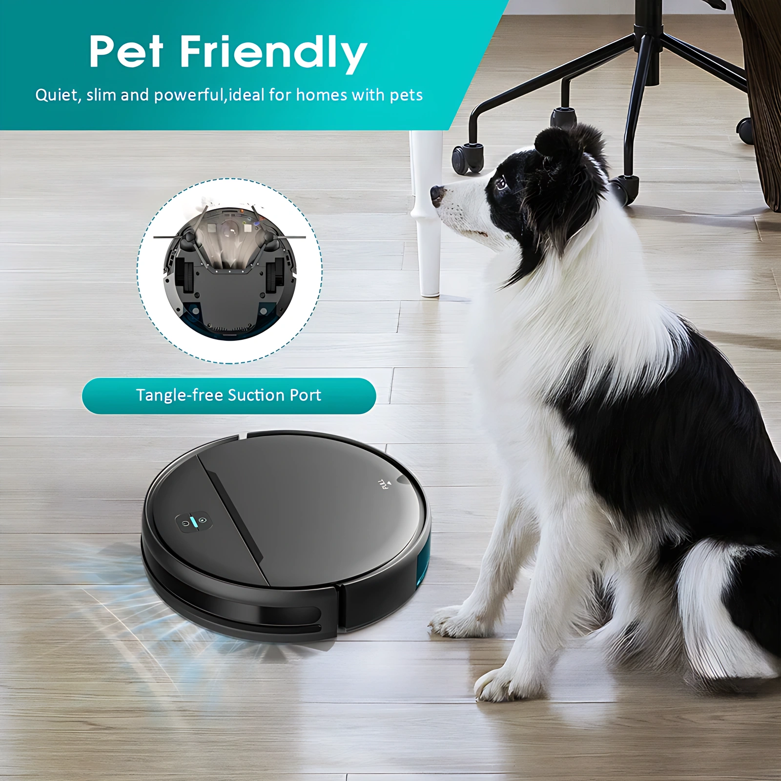 3000Pa 3-in-1 Robot Vacuum Cleaner and Mop