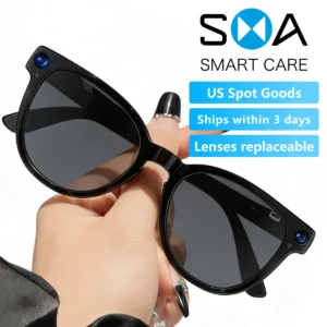 AI Smart Glasses for Men and Women with Chat GPT Bluetooth Translation Glasses with 100+ Languages Ai Glasses