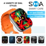 2.01" AMOLED Smartwatch Men 30 Days Long Battery Wireless Charging