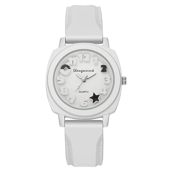 Elegant Stainless Steel Quartz Watch for Women