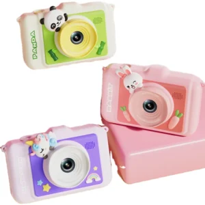 1080p Kids Digital Camera with Silicone Unicorn Case