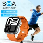 2.01" AMOLED Smartwatch Men 30 Days Long Battery Wireless Charging