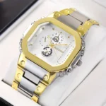 Gold Rectangle Watch for Women