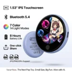 1.5-Inch Programmable Digital Badge with App Control