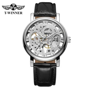 USA Local Stock Mechanical Skeleton Automatic Watch-MOQ 1 Pcs Fast Shipping From USA to USA