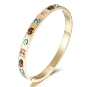 Internet Celebrity Women's Stainless Steel Gold Bracelet