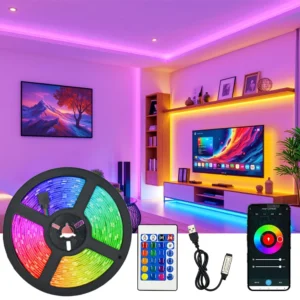 RGBIC TV LED Backlight with Camera and Music Sync